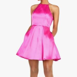 B Darlin Pink Mini Dress